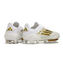BOTA DE FUTBOL ADIDAS F50 ELITE FG - BLANCO/DORADA