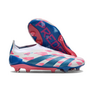 BOTA DE FUTBOL ADIDAS PREDATOR TONGUE FG ELITE - AZUL/ROSA